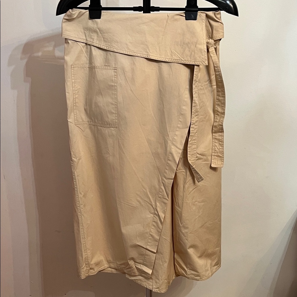 NWT INSPR-D Utility Maxi Skirt in Soybean